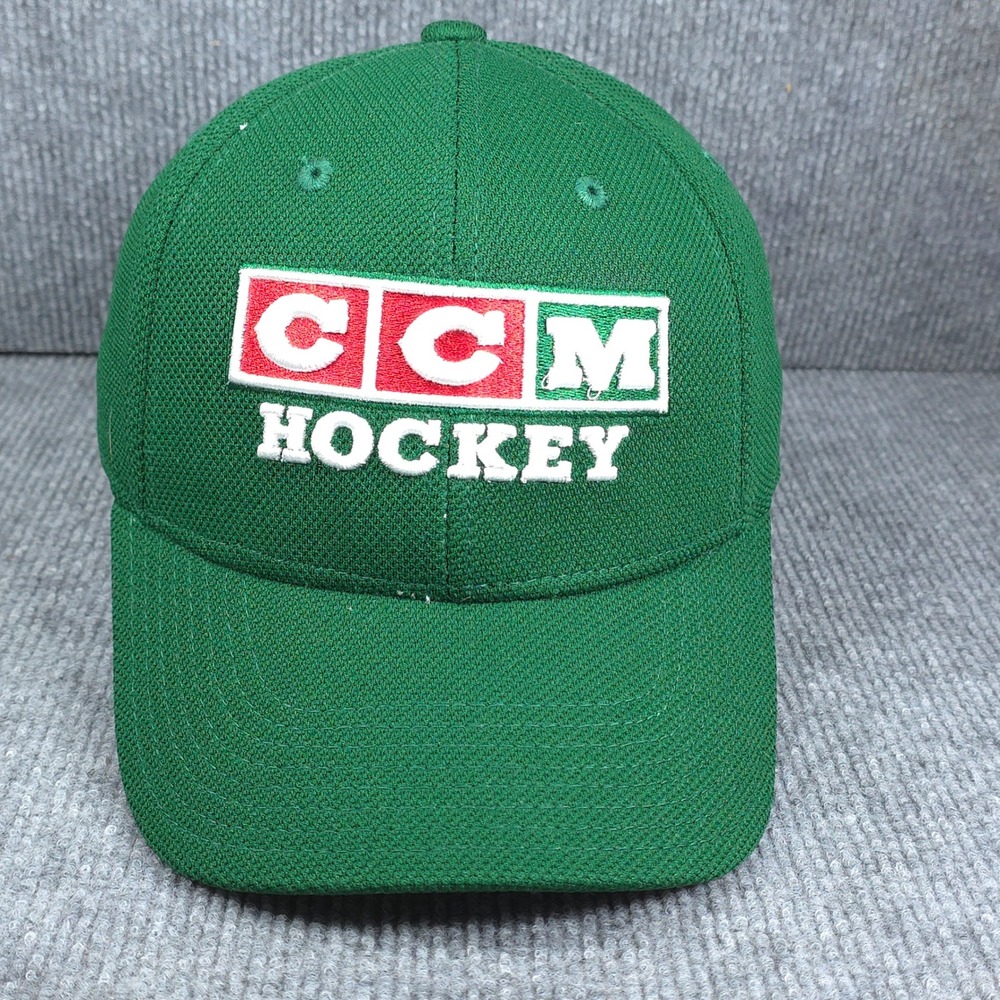 CCM Hockey Minnesota Wild Hat Cap Fitted L XL Mens Green NHL Sports Athletic